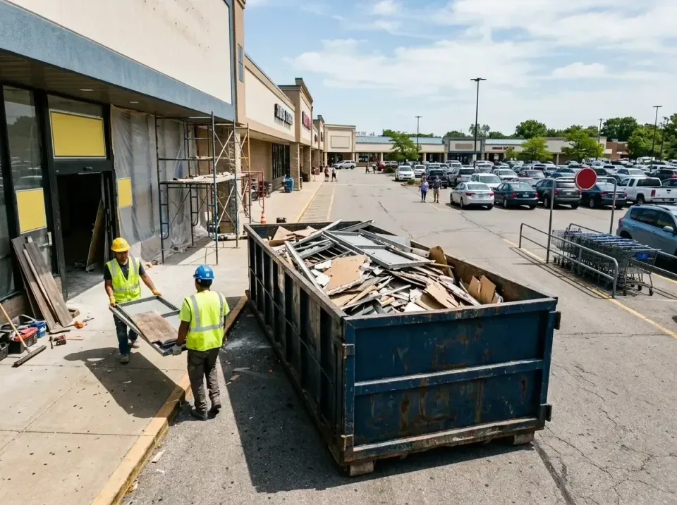 retail-store-renovation-debris-003 — frequently asked questions, Roll-off Dumpster Rentals in Covedale, OH